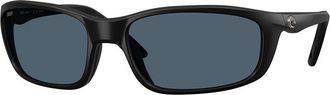 Costa 6S9134 Brine II Polarized 913401 Mens Sunglasses Black Size 59