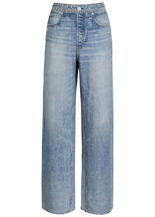 Rag & Bone Rag & Bone Miramar Jeans-print Terry Trousers - Stripe - XL (UK16 / XL)