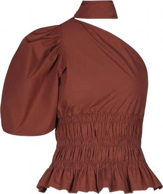 Johanna Ortiz Womens Ritmo Loco Top In Chocolate