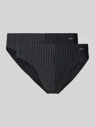 Skiny Slip 2er-Pack mit Label-Detail Modell ADVANTAGE MEN in Black, Gr&ouml;&szlig;e S