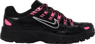 Nike Womens P-6000 Pink Blast Metallic Silver Black