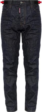 Dsquared2 Teddy Jeans - Heren - Slim Fit Jeans - Blauw - XL - Katoen - Jeans