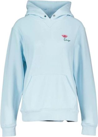 Kenzo Tulip Sweatshirt - Dames - Hoodies - Blauw - S - Katoen - Hoodies & sweatvesten