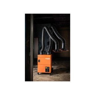 Kemper Aparato De Aspiraci&oacute;n M&oacute;vil Kemper Profimaster Para Humos De Soldadura Con Dos Brazos Robustos Brazo 4 M Versi&oacute;n Con Tubo
