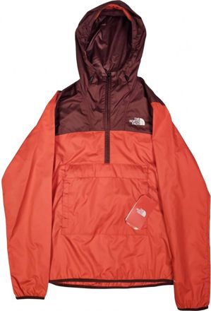 The North Face Mens Fanorak Jacket In Fiery Red/barolo Red