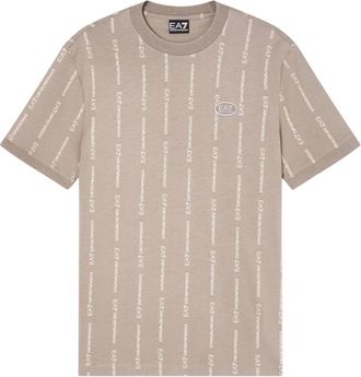 Emporio Armani Short Sleeve T-Shirt - Heren - T-shirts - Bruin - XS - Tops