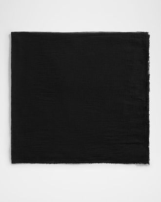 Toteme Organic Cotton Crinkled Scarf