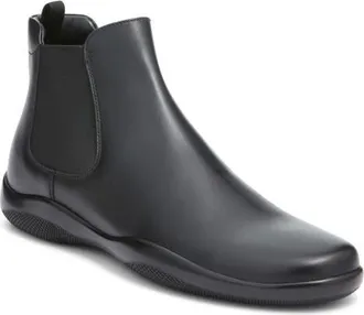 Prada Americas Cup Chelsea Boot in Nero at Nordstrom, Size 10.5Us