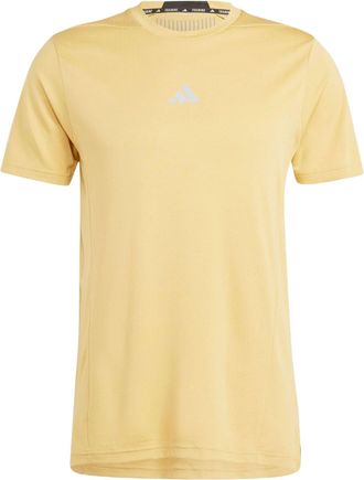 adidas Designed for Training HIIT Workout HEAT.RDY T-shirt Asia Sizing Yellow IS3740