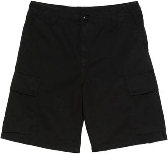Carhartt Work in Progress Kade Cargo Short - Heren - Korte Broeken - Zwart - W34 - Katoen - Korte Broeken