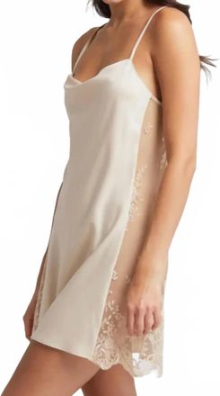 Rya Collection Womens Darling Chemise In Champagne