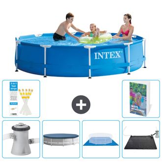 Intex Piscina Con Estructura Redonda - 305x76 Cm - 7-piezas S214