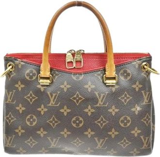 Louis Vuitton Pre-owned Handbags, female, Brown, Size: ONE SIZE Pre-owned Vintage Canvas Handbag