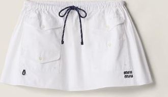 Miu Miu Gonne Popeline