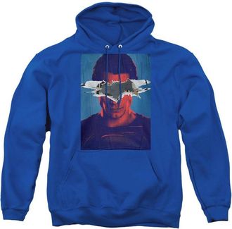 Gildan Batman V Superman Superman Poster Adult Pull Over Hoodie / Hooded Sweatshirt