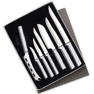Rada 7 Piece Starter Knife Set Part 2 with Gift Box in Silver at Nordstrom