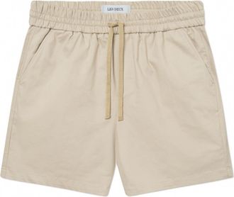 Les Deux Mens Otto Cotton Shorts In Beige