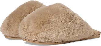 Free People Snowball Slippers Womens Slippers Taupe Faux Fur : EU 40 (US Womens 10) M