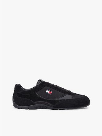 Tommy Hilfiger Suede Mixed Texture Archive Runner Trainers