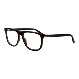 Gucci Gg2130O Rectangular Optical Frame - unisex - Gucci - Glasses - Brown - 53 MM - Accessories