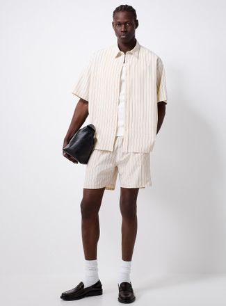 Le 31 Mens Pyjama-striped short Imported from Seoul