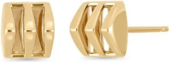 Bony Levy 14K Gold Caged Stud Earrings in 14K Yellow Gold at Nordstrom