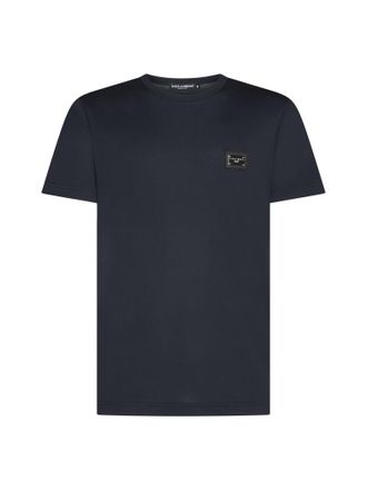 Dolce & Gabbana T-shirt With Logo Plaque