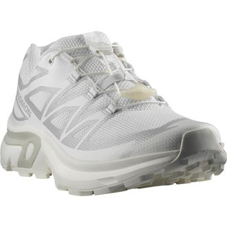 Salomon Sneaker SALOMON XT-EVR, Damen, Gr. 42,5, weiss (wei&szlig;, wei&szlig;, dawn blau), Synthetik, Textil, Schuhe Sneaker, angelehnt an das Design des XT-6, Quicklace