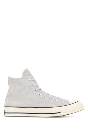 Converse Light Grey Suede Chuck 70 Sneakers