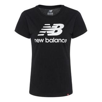 New Balance (WMNS) New Balance Round Neck T-Shirt Black AWT91546-BK