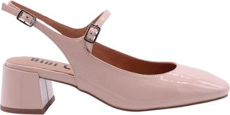 Bibi Lou Slingback Sandalen met Justin Timberlake Stijl - Dames - Pumps - Roze - 37 EU - Schoenen