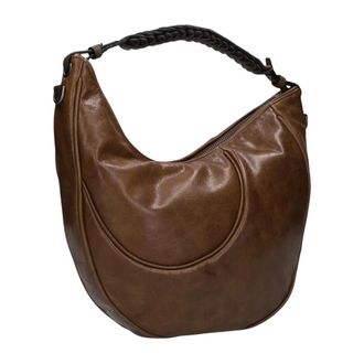 Liebeskind Liebeskind Berlin, Tassen, Dames, Bruin, ONE Size, Leer, Luna Hobo S