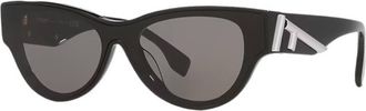Fendi Smoke Cat Eye Ladies Sunglasses FE40135F 01A 00