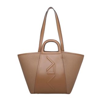 Alviero Martini 1A Classe ALV Schoudertas - Dames - Tassen - Bruin - Maat: ONE Size Leer