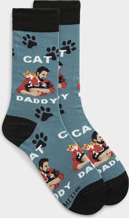 Socksmith Mens Cat lover socks