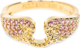 Zadig&Voltaire Rock ring - women - Brass - 1 - Gold