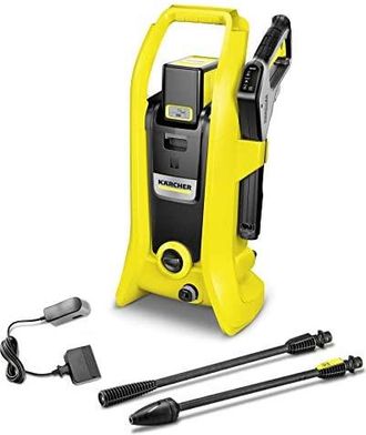 Karcher K&auml;rcher 1.117-220 Limpiadora De Alta Presi&oacute;n O Hidrolimpiadora Vertical Bater&iacute;a 340 L/h Negro, Amarillo