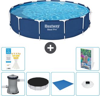 Bestway Piscina Bestway Steel Pro Redonda - 396x84 Cm - 7-piezas S248