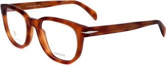 Eyewear by David Beckham unisex, Accessoires, Bruin, Maat: 50 MM