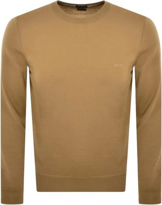HUGO BOSS Heren, Truien, Beige, Maat: 2XL