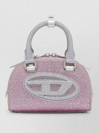 Diesel 1dr dome mini bag detachable strap handle
