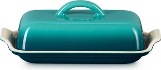 LE CREUSET Heritage Butter Dish in Riviera at Nordstrom
