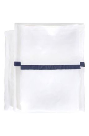 Pom Pom at Home Langston Sateen Sheet Set in Navy at Nordstrom, Size California King