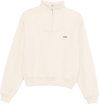 Jacquemus Le Camionneur Gros Grain Sweatshirt - Womens - Cotton