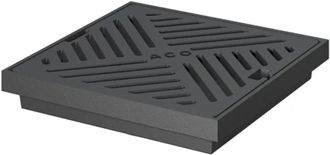 Aco Aco Marco De Montaje Crejilla 300x300/l15/m125/fundici&oacute;n Revestida Bloqueo, 7000.51.00