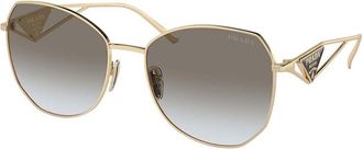 Prada PR 57YS ZVN0A7 Womens Sunglasses Gold Size 57