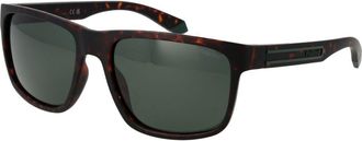 Polaroid Bruine Plastic Zonnebril