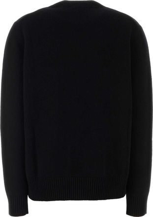 Givenchy Womens Black Wool Blend Sweater Cashmere