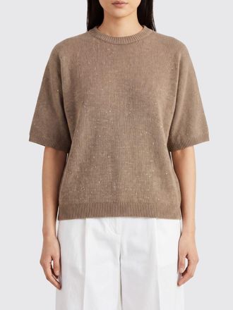 Brunello Cucinelli Maglia Donna colore Beige