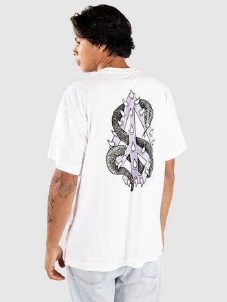 Volcom Snake Peace Camiseta blanco